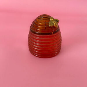 Vintage Avon beehive honey cologne bottle home decor amber collector